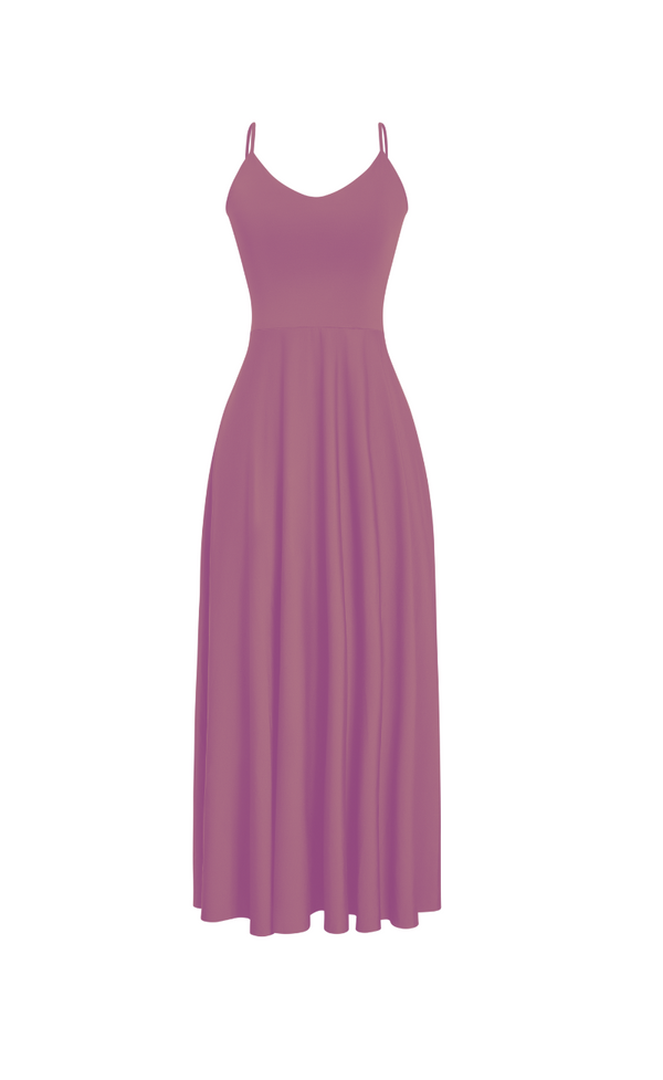 VESTIDO LARGO ANA UVA