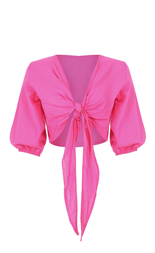 BLUSA MULTIFORMA MANYANI FUCSIA