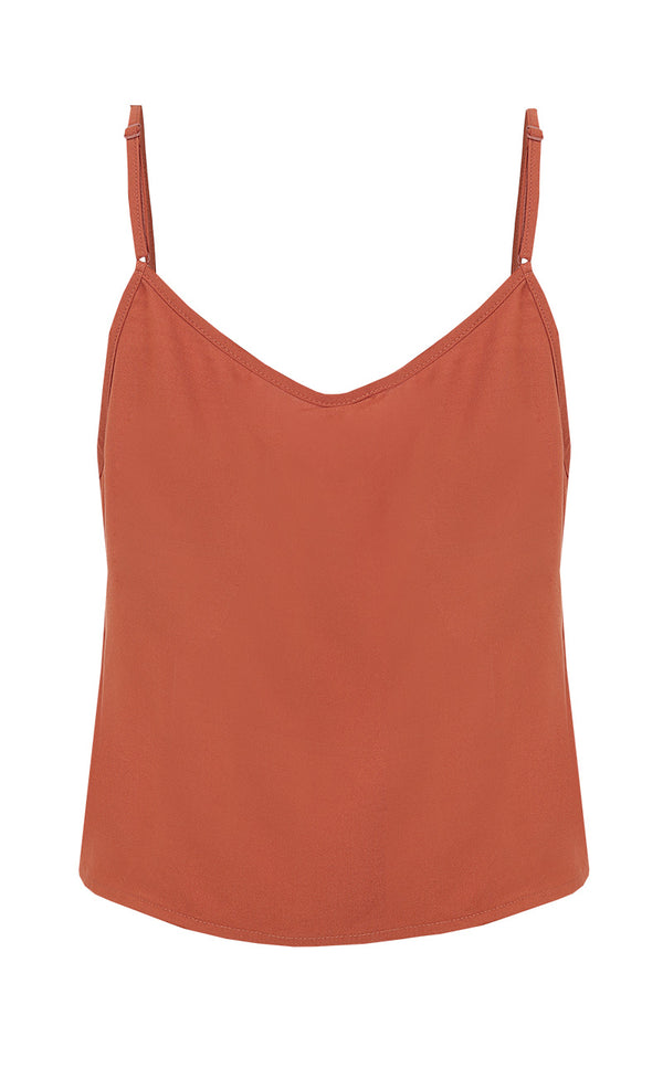 BLUSA SABA TERRACOTA