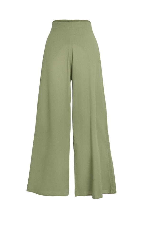 PANTALÓN CORA VERDE MILITAR