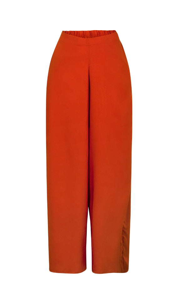 PANTALÓN PETALO TERRACOTA