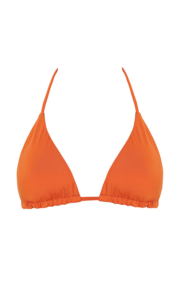 TOP BIKINI TRIANGULO NARANJA