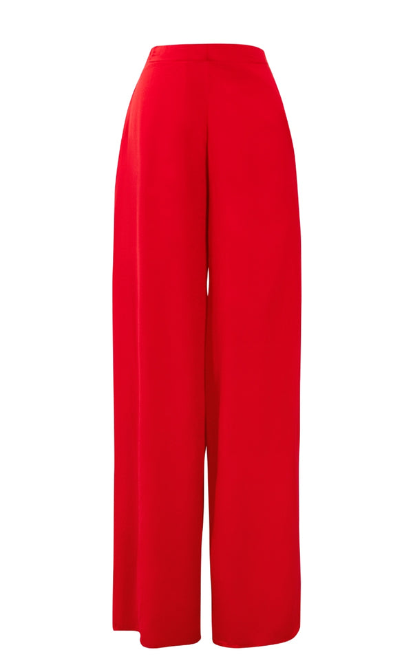PANTALÓN PETALO ROJO