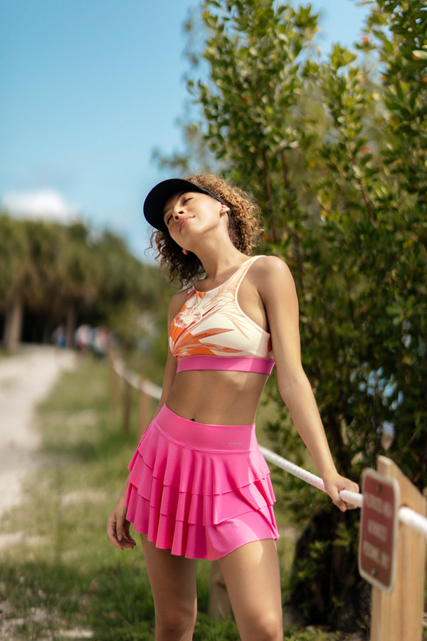 FALDA DEPORTIVA FUCSIA